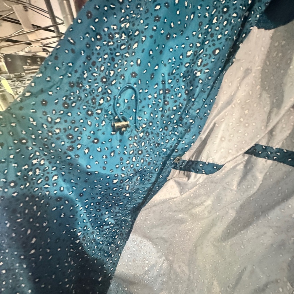 Torrid Blue Patterned Nylon Jacket - image 5